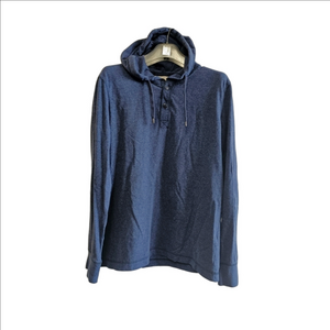 Men's Hooded Button Henley